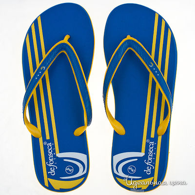 Пляжные тапочки De Fonseca, цвет цвет синий