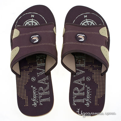 Пляжные тапочки De Fonseca, цвет цвет темно-фиолетовый