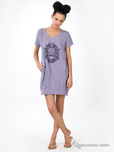 Платье Nic Club, цвет цвет светло-сливовый