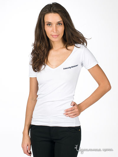 Футболка Takeshy Kurosawa, цвет белая