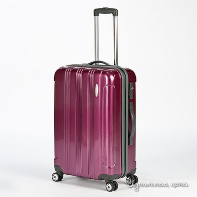 Чемодан VIP Collection, цвет цветсветло-фиолетовый