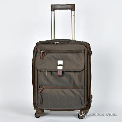 Чемодан Delsey, цвет цвет темно-коричневый