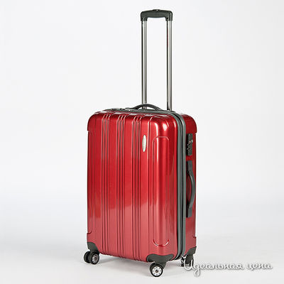 Чемодан VIP Collection, цвет цвет красный