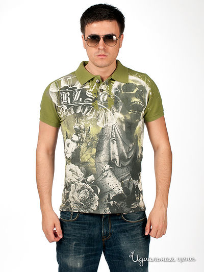 Футболка RZST, цвет цвет зелёный