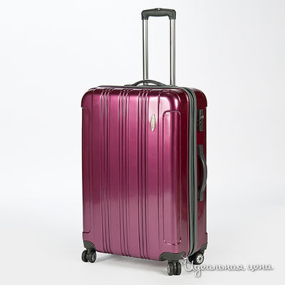 Чемодан VIP Collection, цвет цвет светло-фиолетовый
