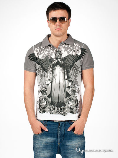 Футболка RZST, цвет цвет серый