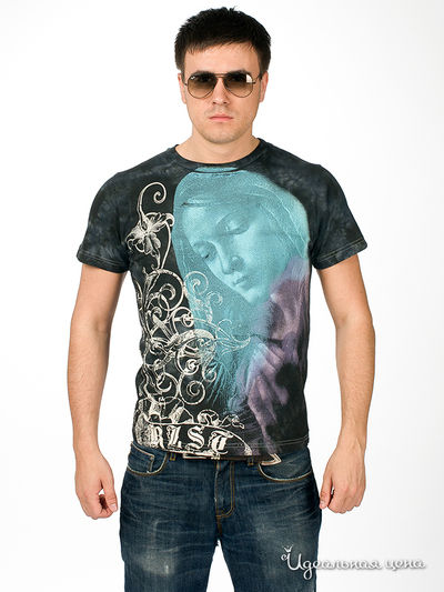 Футболка RZST, цвет цвет тёмно-серый