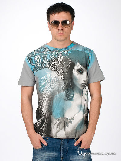 Футболка RZST, цвет цвет серый