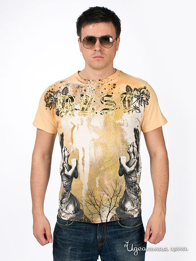 Футболка RZST, цвет цвет жёлтый