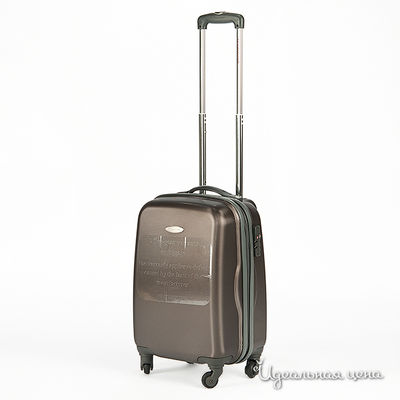 Чемодан VIP Collection, цвет коричневый