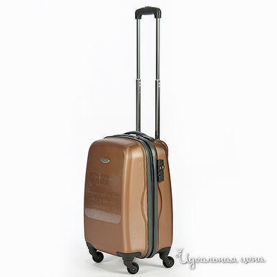 Чемодан VIP Collection, цвет цвет золотистый