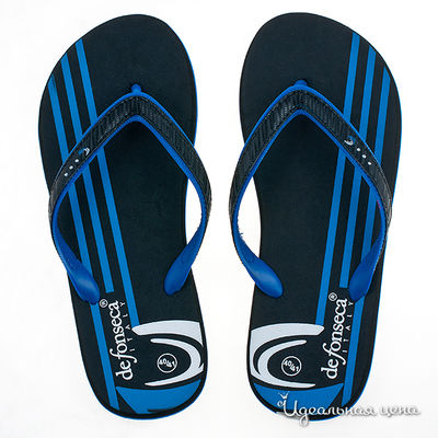 Пляжные тапочки De Fonseca, цвет цвет черный