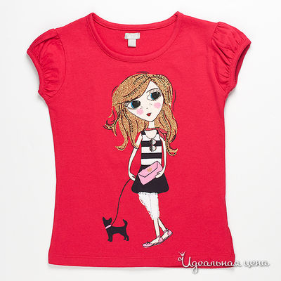 Футболка Minoti, цвет цвет красный