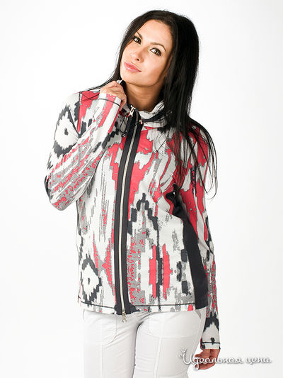 Жакет Angellik, цвет цвет белый / красный / черный