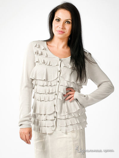 Жакет Angellik, цвет цвет светло-серый