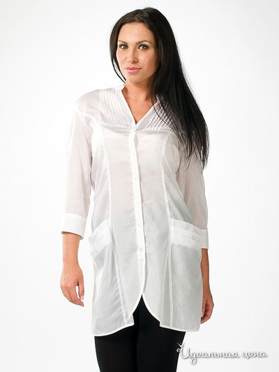 Блуза Angellik, цвет цвет белый