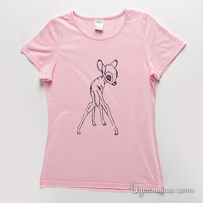 Футболка Disney, цвет цвет розовый