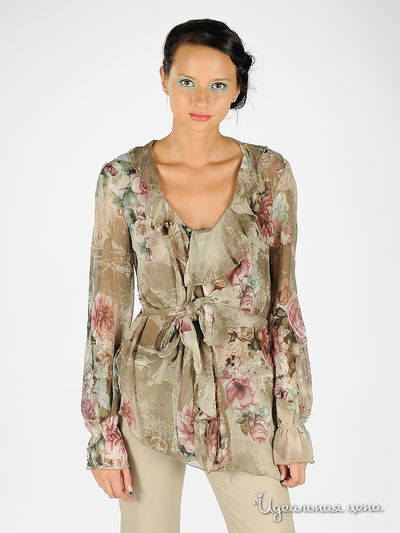 Блузка Rinascimento, цвет цвет бежевый
