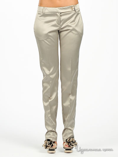 Брюки Cristina Gavioli, цвет цвет бежевый