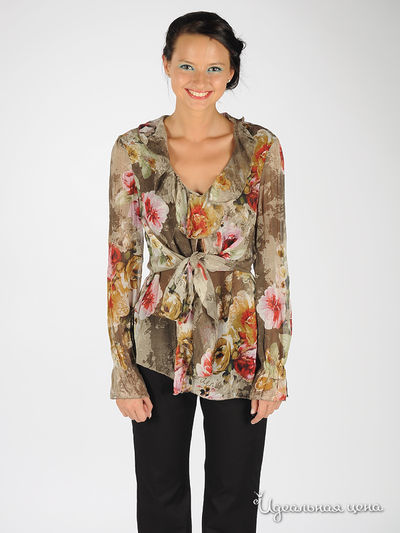 Блузка Rinascimento, цвет цвет коричневый