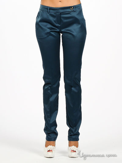 Брюки Cristina Gavioli, цвет цвет синий