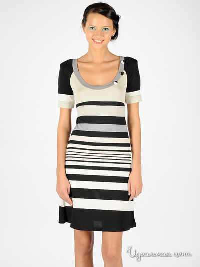 Платье Rinascimento, цвет цвет черный / белый