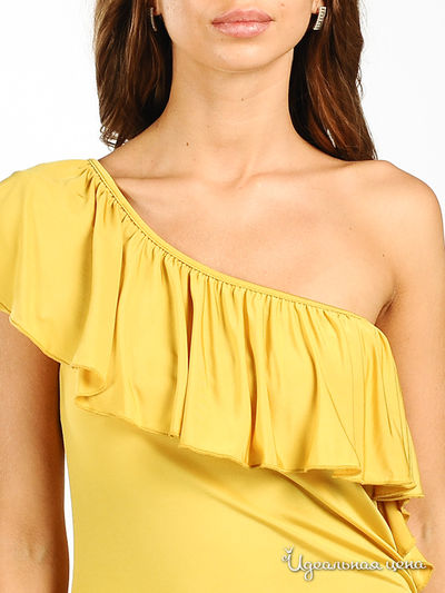 Платье Cristina Gavioli женское, цвет желтый