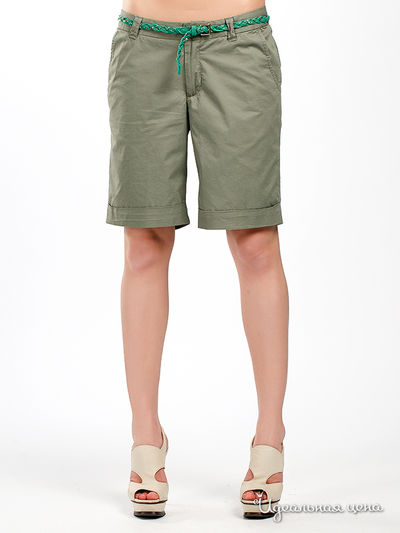 Шорты Fracomina, цвет цвет хаки