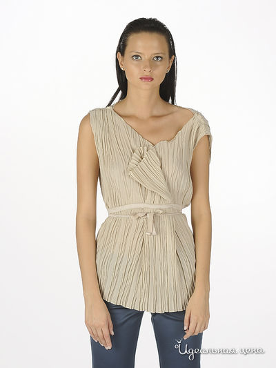 Топ Cristina Gavioli, цвет цвет песочный