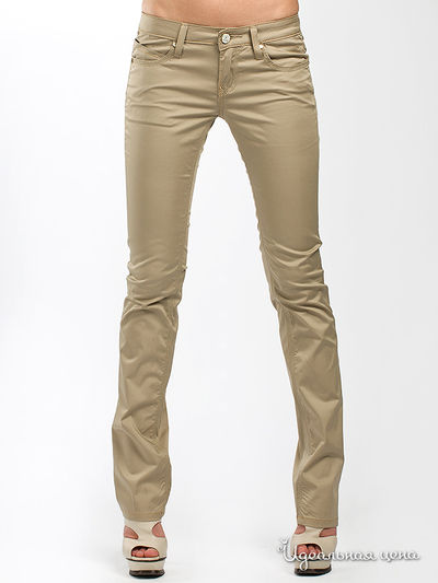 Брюки Fracomina, цвет цвет бежево-золотистый