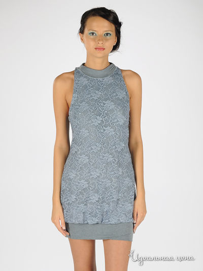 Платье Rinascimento, цвет цвет серо-голубой