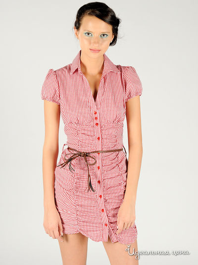 Платье Rinascimento, цвет цвет красный / белый