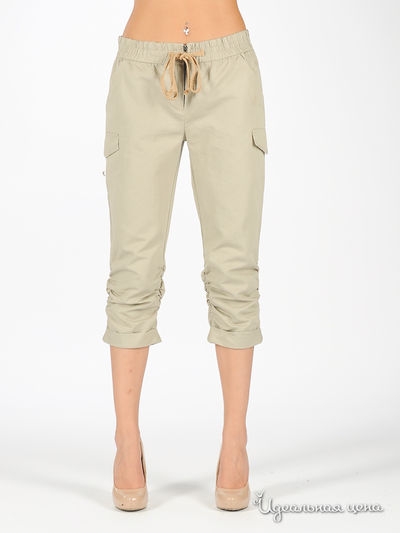 Брюки Rinascimento, цвет цвет бежевый