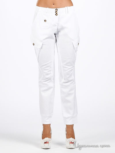 Брюки Cristina Gavioli, цвет цвет белый