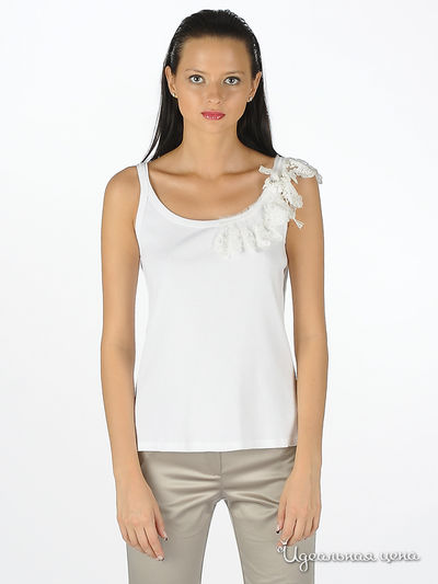 Топ Cristina Gavioli, цвет цвет белый