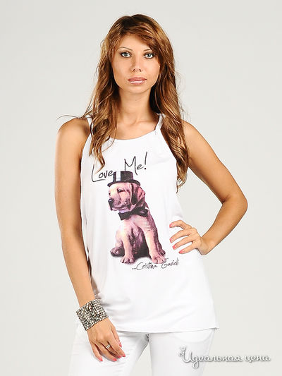 Топ Cristina Gavioli, цвет цвет белый