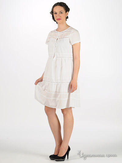 Платье Cristina Gavioli, цвет цвет белый