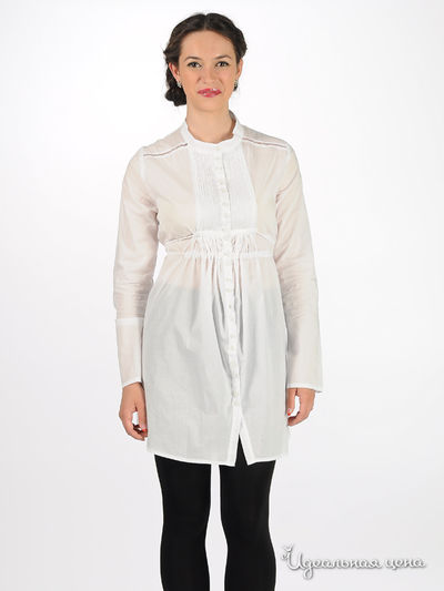 рубашка Cristina Gavioli, цвет цвет белый