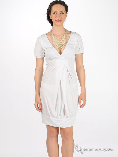 Платье Cristina Gavioli, цвет цвет белый