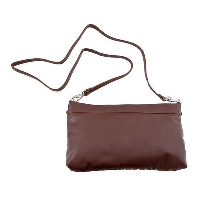 Клатч Sabellino, цвет цвет коричневый