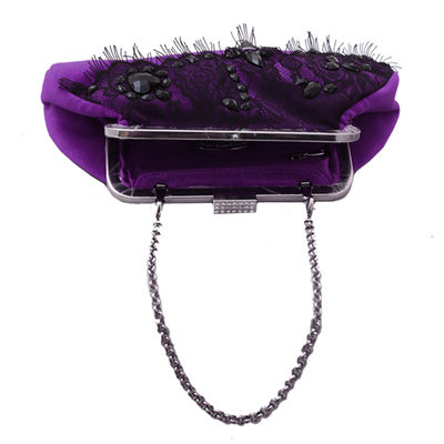 Клатч Sabellino, цвет цвет ярко-фиолетовый