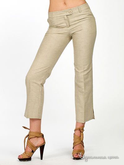 Брюки MadamT, цвет цвет бежевый