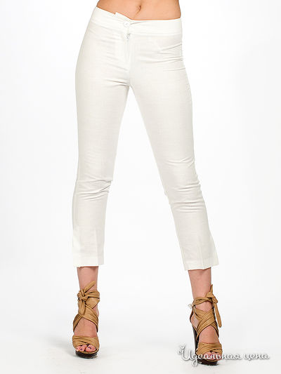 Брюки MadamT, цвет цвет белый