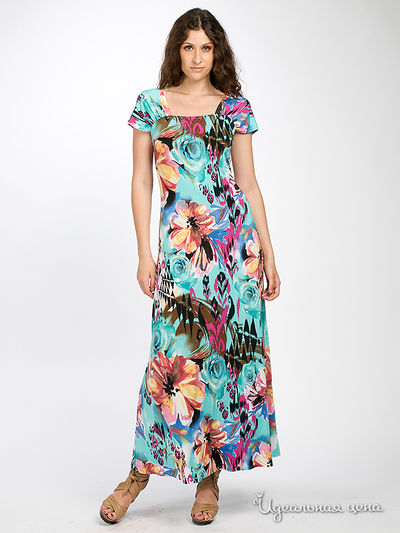 Платье MadamT, цвет бирюзовое