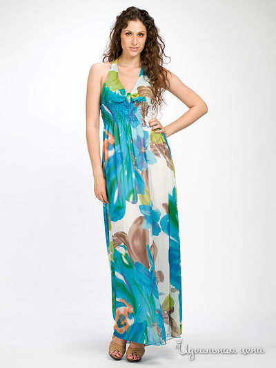 Платье MadamT, цвет цвет бирюзовый