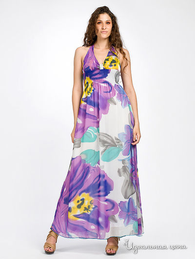 Платье MadamT, цвет цвет сиреневый