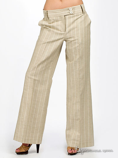 Брюки MadamT, цвет цвет песочный