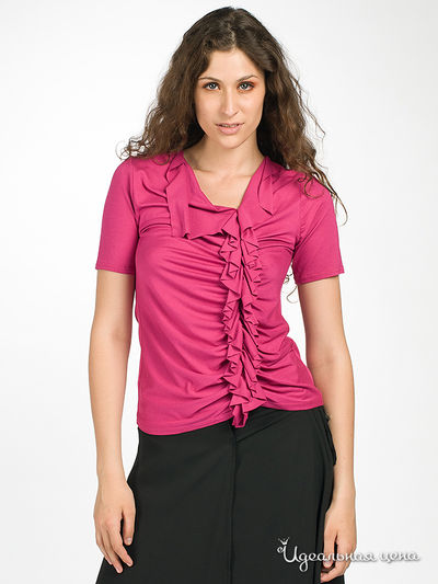 Блуза ярко-розовая MadamT, цвет ярко-розовая