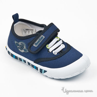 Кеды Beppi, цвет цвет синий