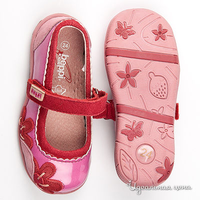 Туфли цвета фуксия для девочки, размер 22-28